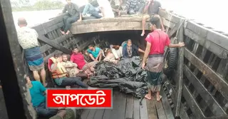 হাতিয়ায় মেঘনা নদীতে ট্রলারডুবি; ৩২ জনকে উদ্ধার, নিহত ২